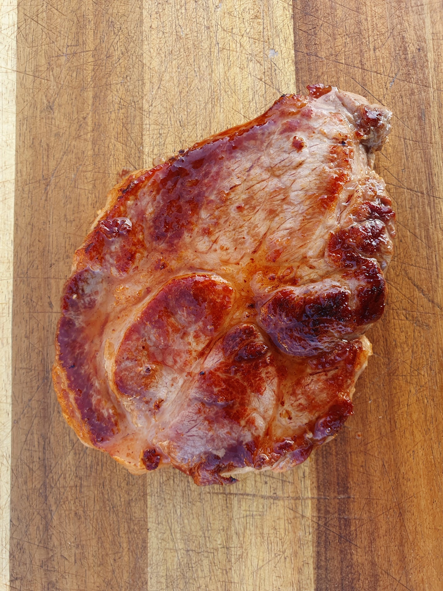 Pork Rib-Eye Steaks