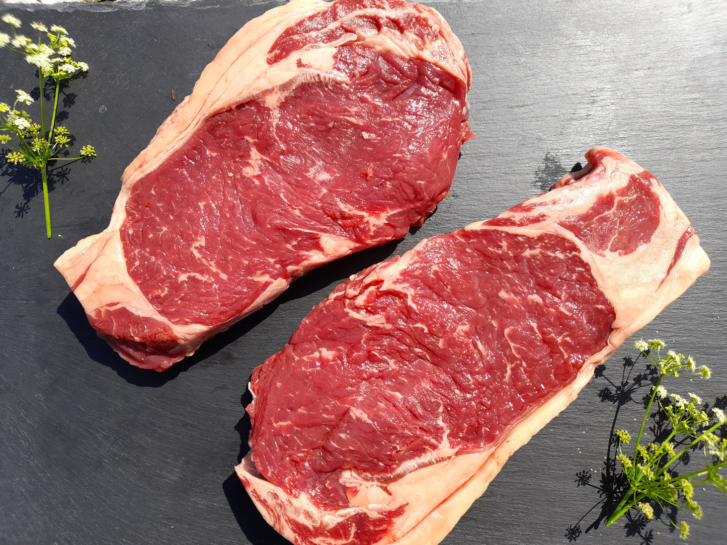 2 Sirloin Steaks EX-DAIRY