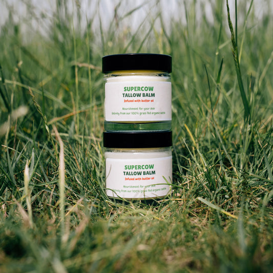 SUPERCOW Tallow Balm 60ml x 2 jar bundle (INCLUDES DELIVERY)