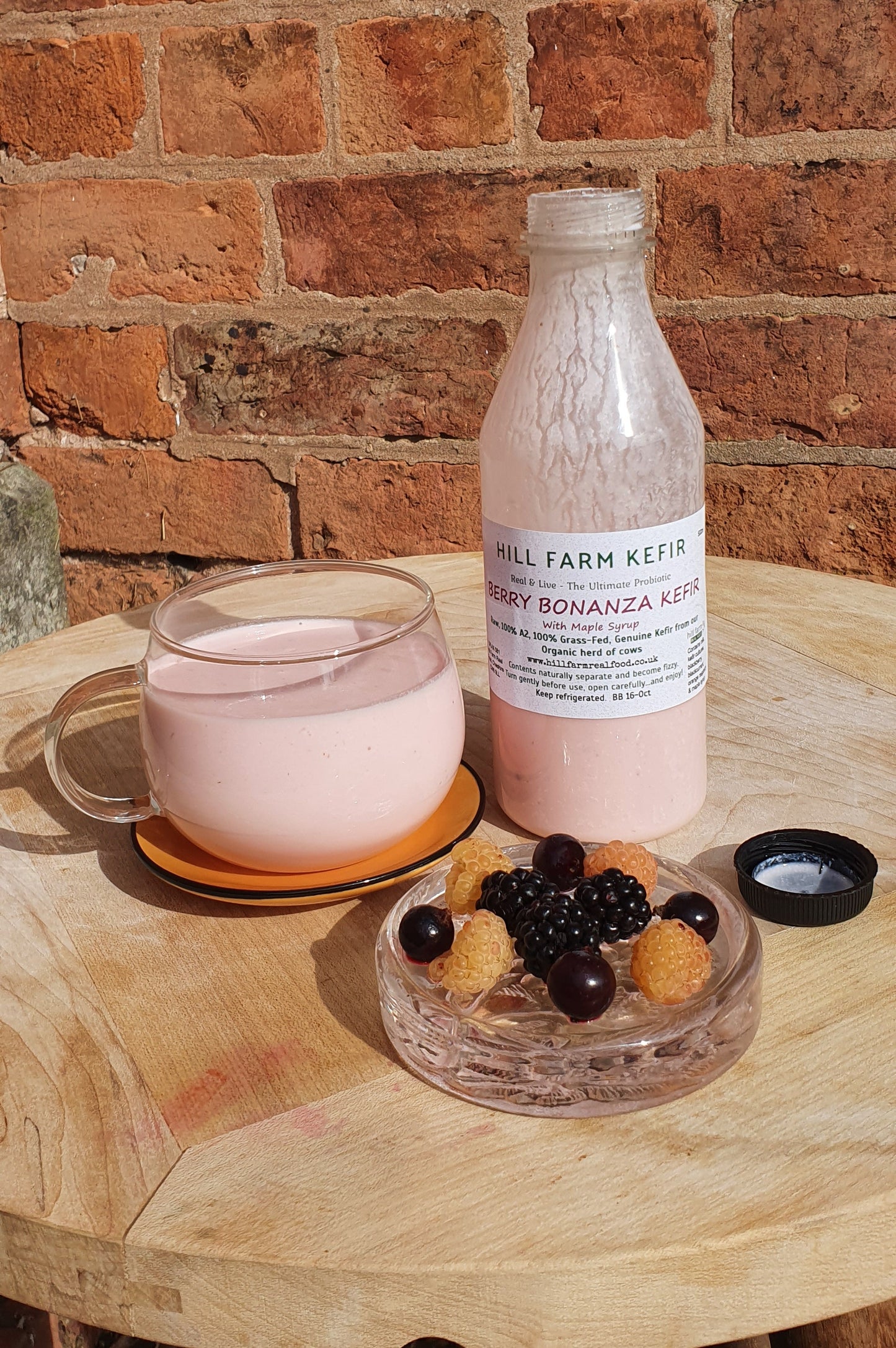 Hill Farm Kefir 'BERRY BONANZA' 500ml