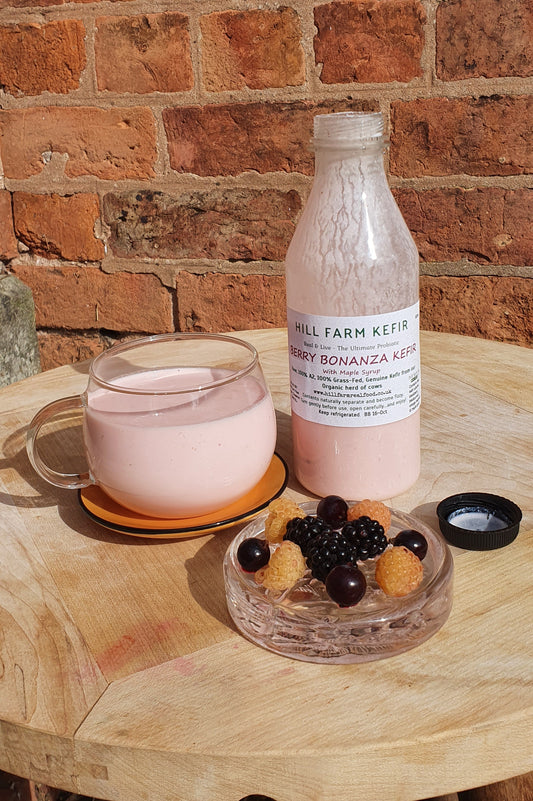 Hill Farm Kefir 'BERRY BONANZA' 500ml