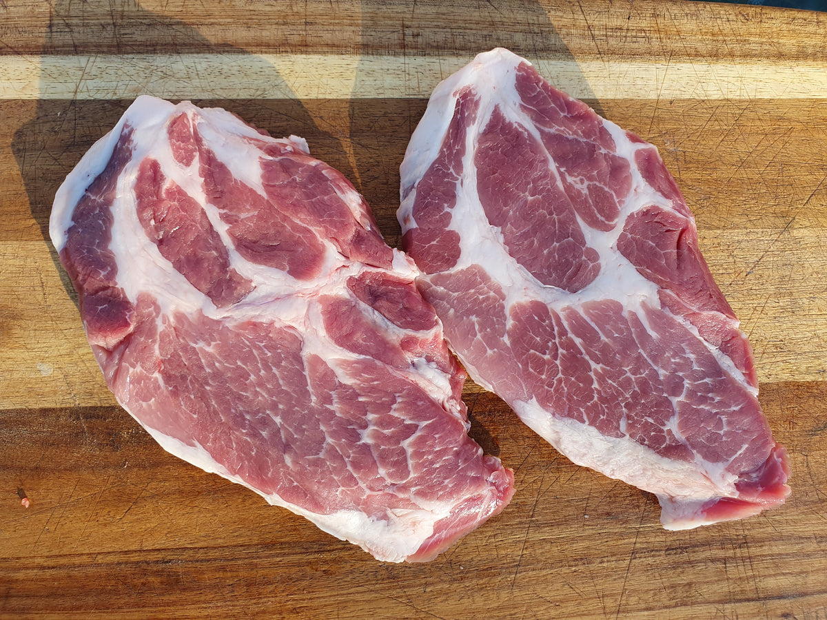 Pork Rib Eye Main Pork Rib-Eye Steak – Hill Farm Real Food