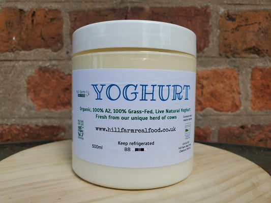 HILL FARM YOGHURT 500ml