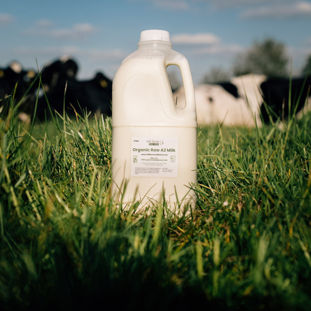 Raw Organic A2 Grass Fed Milk, 2 litre bottle - COLLECTION ONLY - please do not order for courier delivery