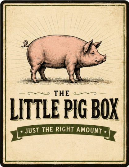 The LITTLE PIG Box - 25% SAVING! (limited time offer)