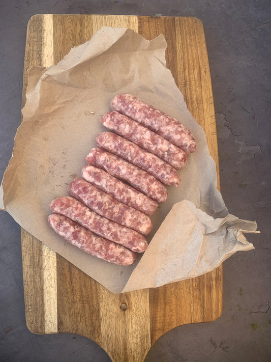 8 Pork Sausages (gluten free)