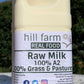 Raw Organic A2 Grass Fed milk, 1 litre bottle