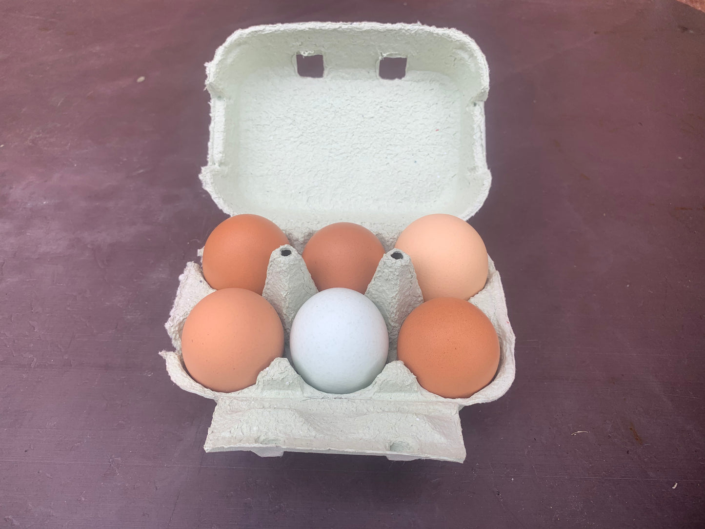 6 Hill Farm Eggs - local delivery or collection - please do not order if you are not in the stated local delivery areas as we cannot send by courier! Thanks :-)